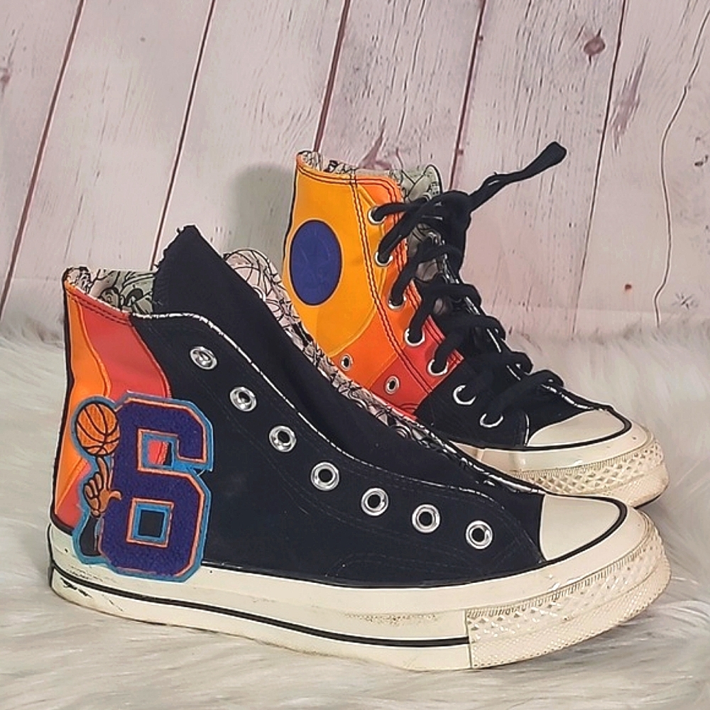 Converse All Star Chuck Taylor High Top Space Jam Tune Squad Sneakers Womens 7